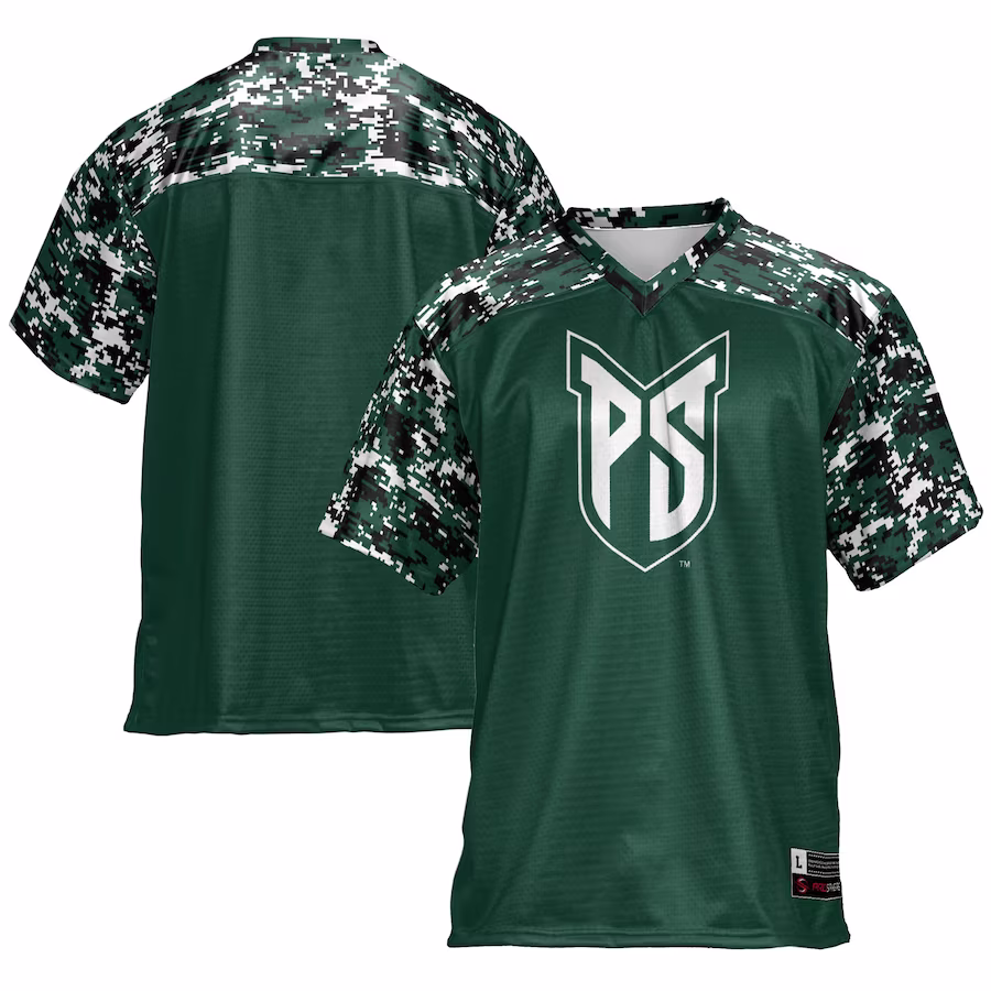 Portland State Vikings GameDay Greats Football Jersey - Green - ujerseystore