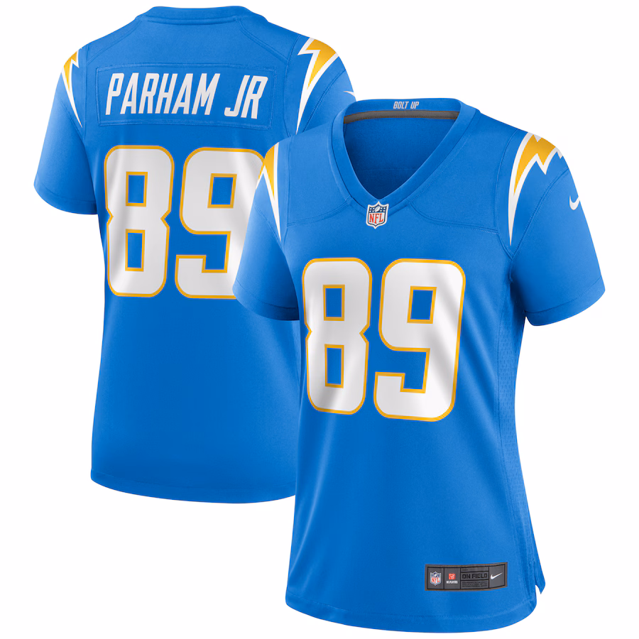 Women's Los Angeles Chargers Donald Parham Jr. Nike Powder Blue Game Jersey - ujerseystore