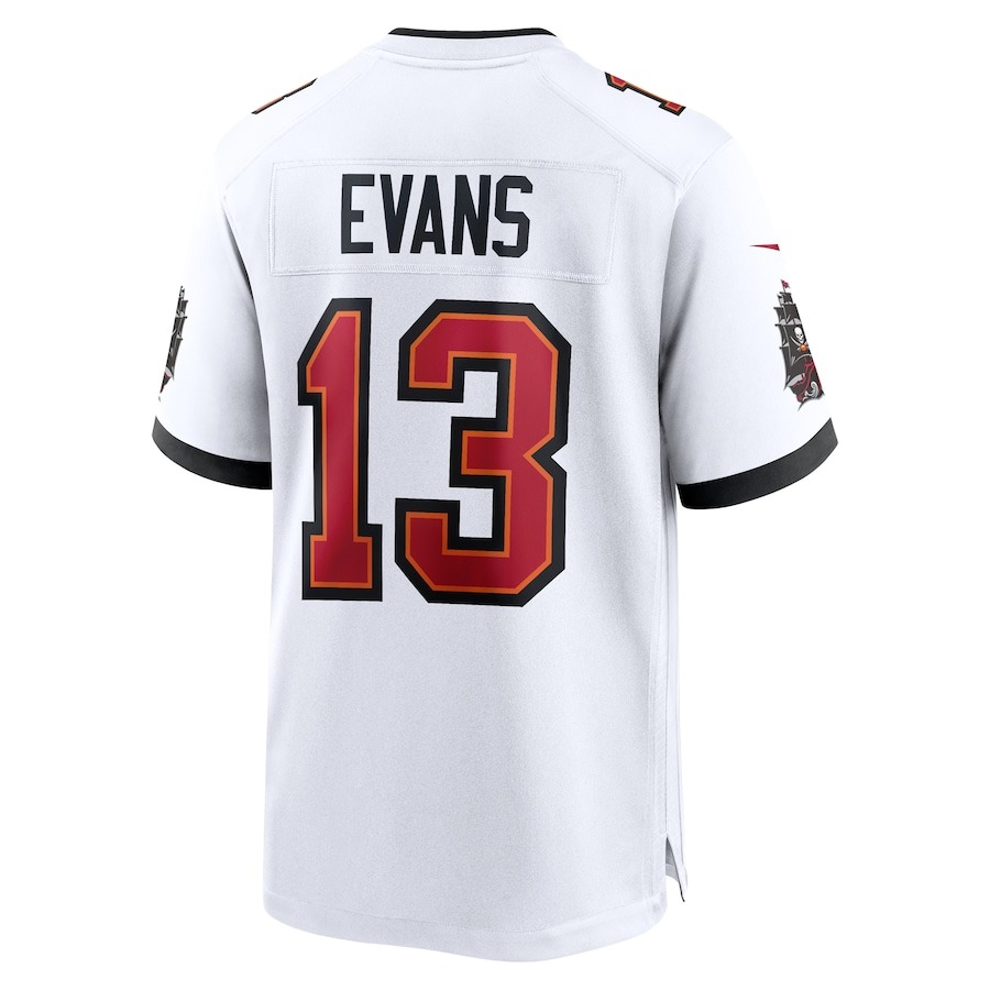 Men's Tampa Bay Buccaneers Mike Evans Nike White Game Jersey - ujerseystore