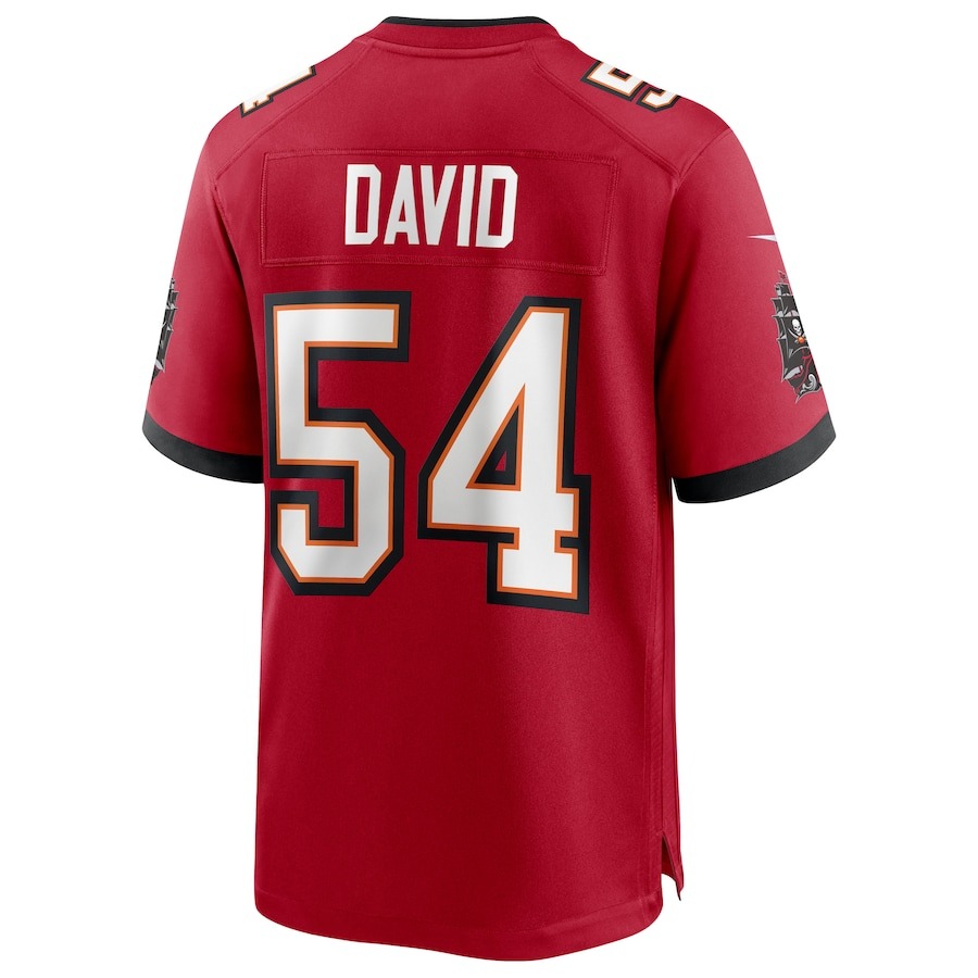 Men's Tampa Bay Buccaneers Lavonte David Nike Red Game Jersey - ujerseystore