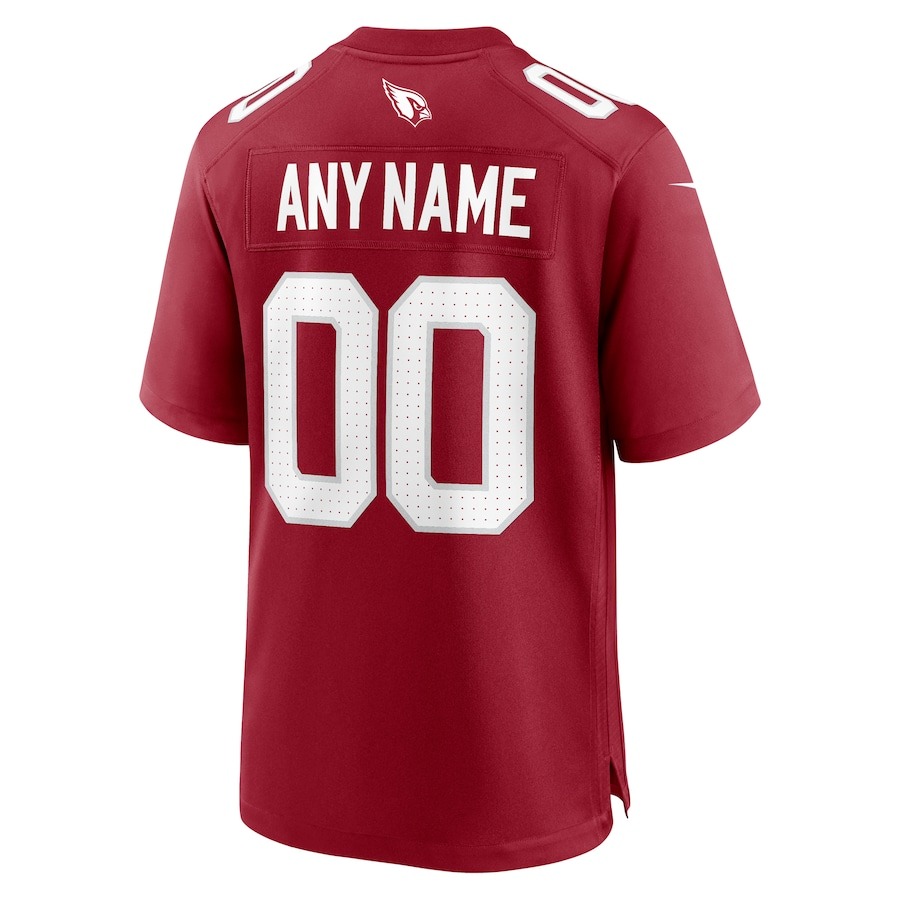 Men's Arizona Cardinals Nike Cardinal Custom Game Jersey - ujerseystore