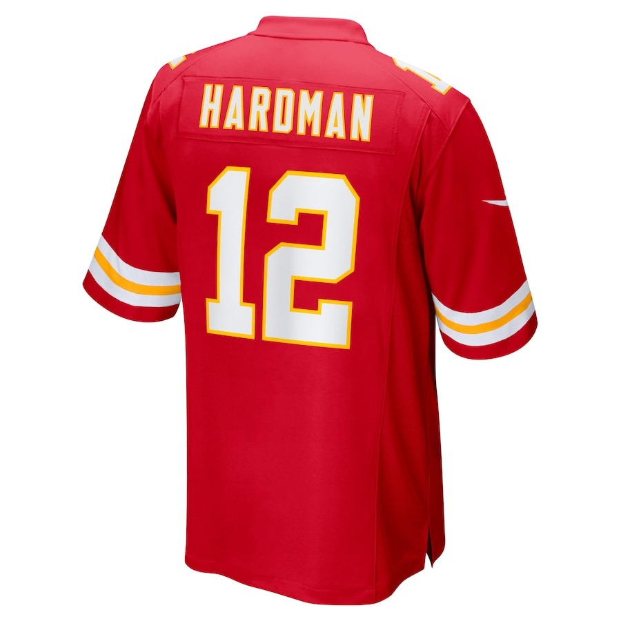 Men's Kansas City Chiefs Mecole Hardman Nike  Red  Game Jersey - ujerseystore