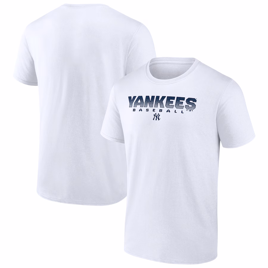 Men's New York Yankees White Utility Player T-Shirt - ujerseystore