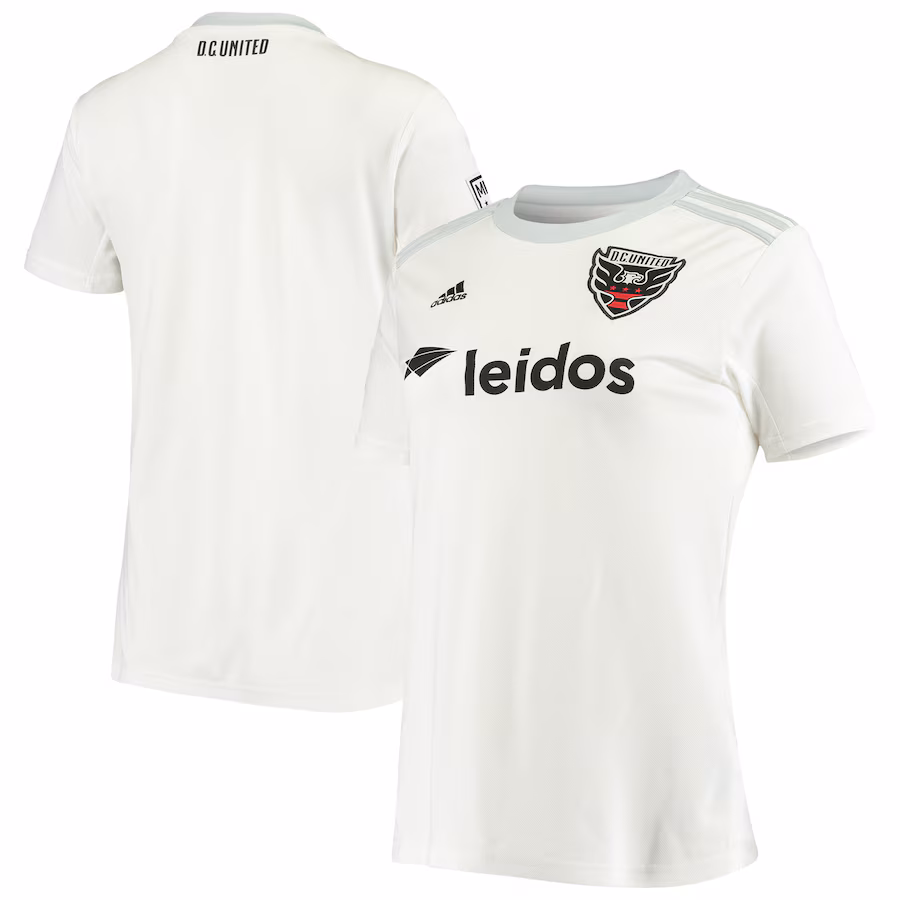 Women's D.C. United adidas White 2020 Away Team Replica Jersey - ujerseystore