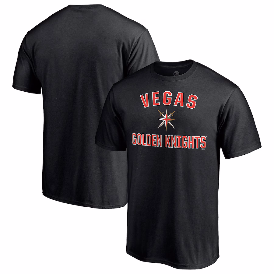 Men's Vegas Golden Knights Black Special Edition Victory Arch T-Shirt - ujerseystore