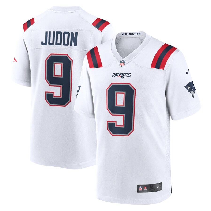 Men's New England Patriots Matthew Judon Nike White Game Jersey - ujerseystore