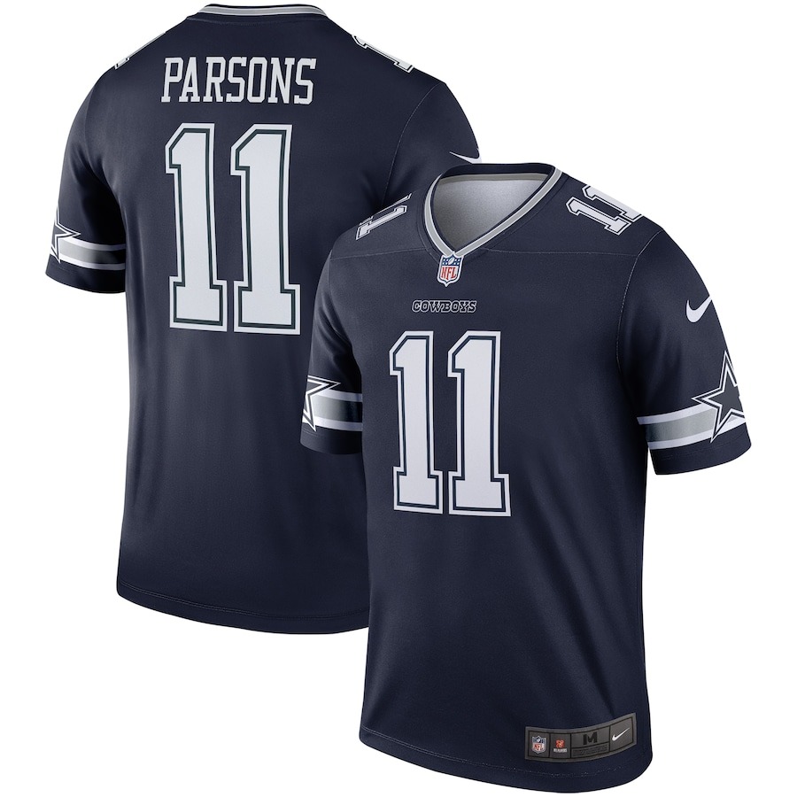 Men's Dallas Cowboys Micah Parsons Nike Navy Legend Jersey - ujerseystore