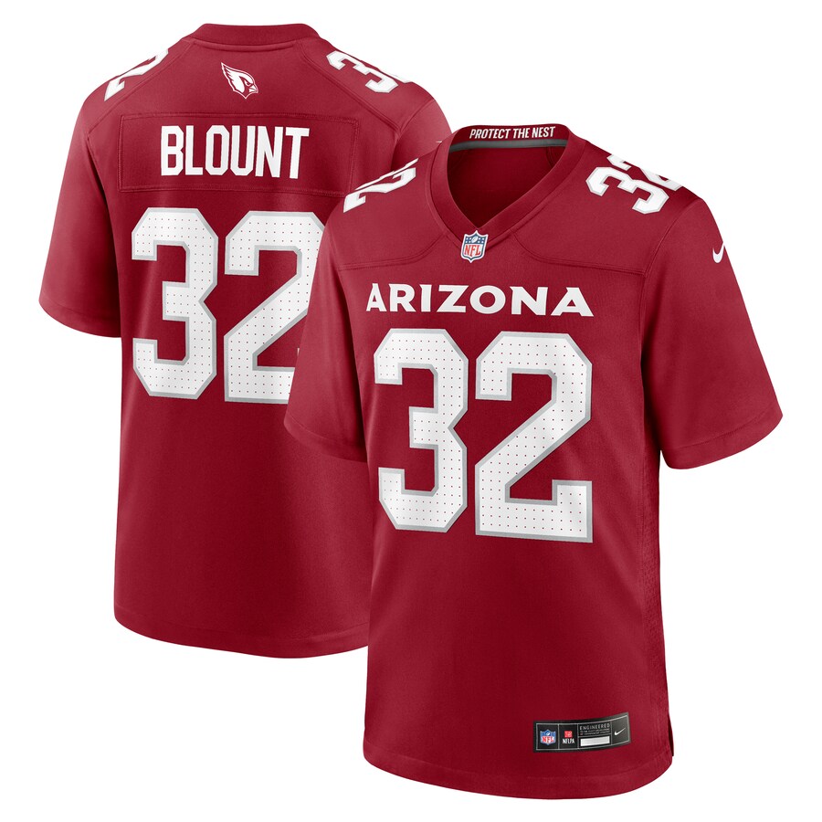 Men's Arizona Cardinals Joey Blount Nike  Cardinal  Game Jersey - ujerseystore
