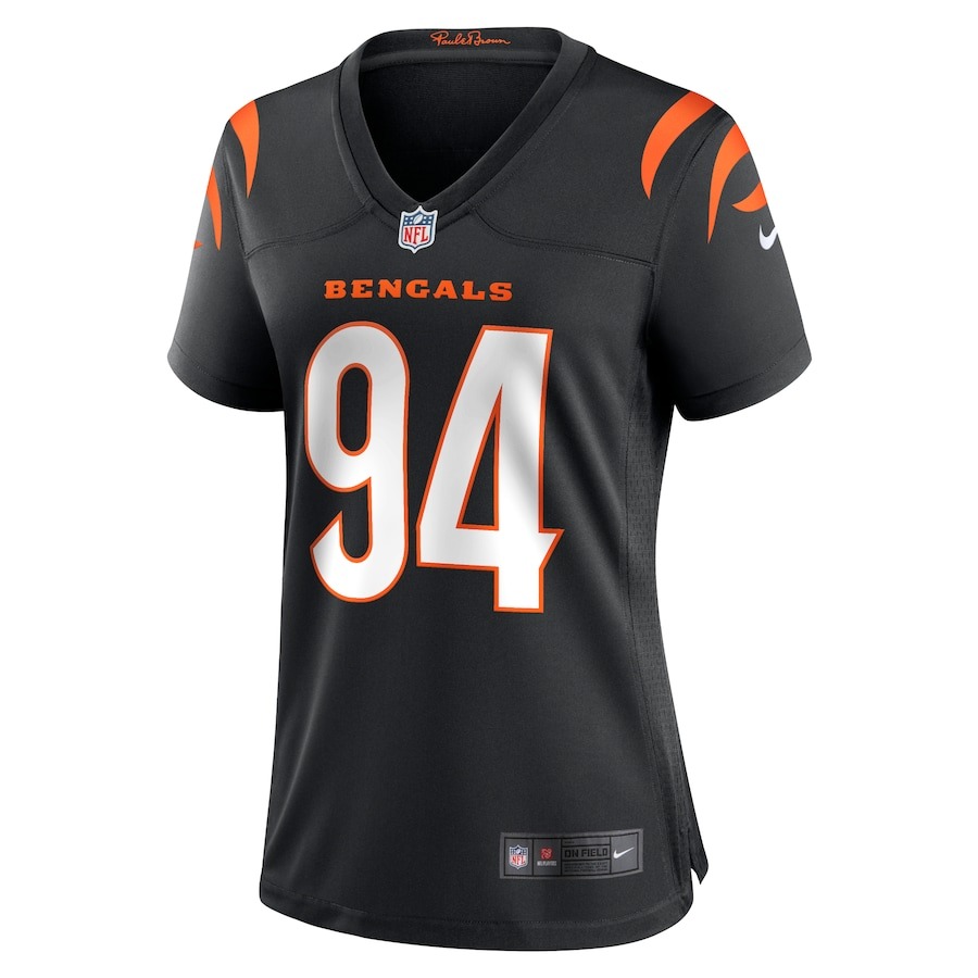 Women's Cincinnati Bengals Sam Hubbard Nike Black Player Game Jersey - ujerseystore