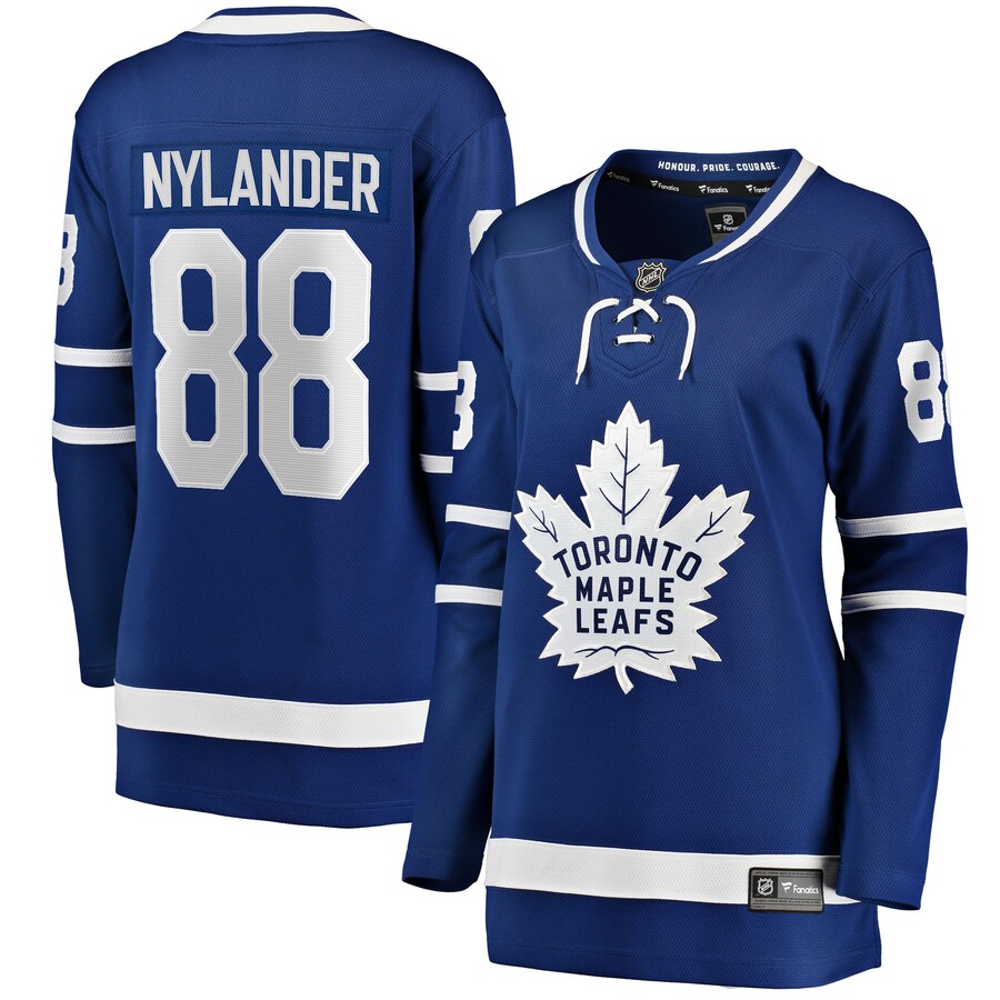 Women's Toronto Maple Leafs William Nylander Fanatics Branded Blue Home Team Breakaway Player Jersey - ujerseystore