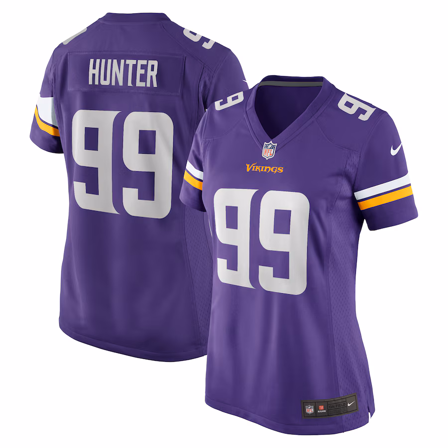 Women's Nike Danielle Hunter Purple Minnesota Vikings Game Jersey - ujerseystore
