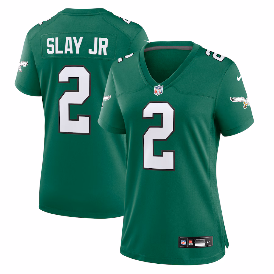 Women's Philadelphia Eagles Darius Slay Nike Kelly Green Player Jersey - ujerseystore