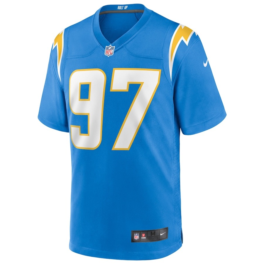Men's Los Angeles Chargers Joey Bosa Nike Powder Blue Game Player Jersey - ujerseystore