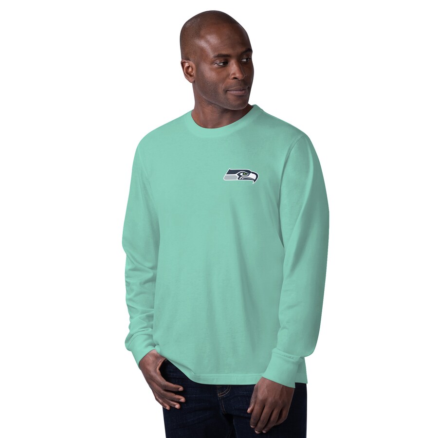 Men's Seattle Seahawks  Margaritaville Mint Pregame Long Sleeve T-Shirt - ujerseystore