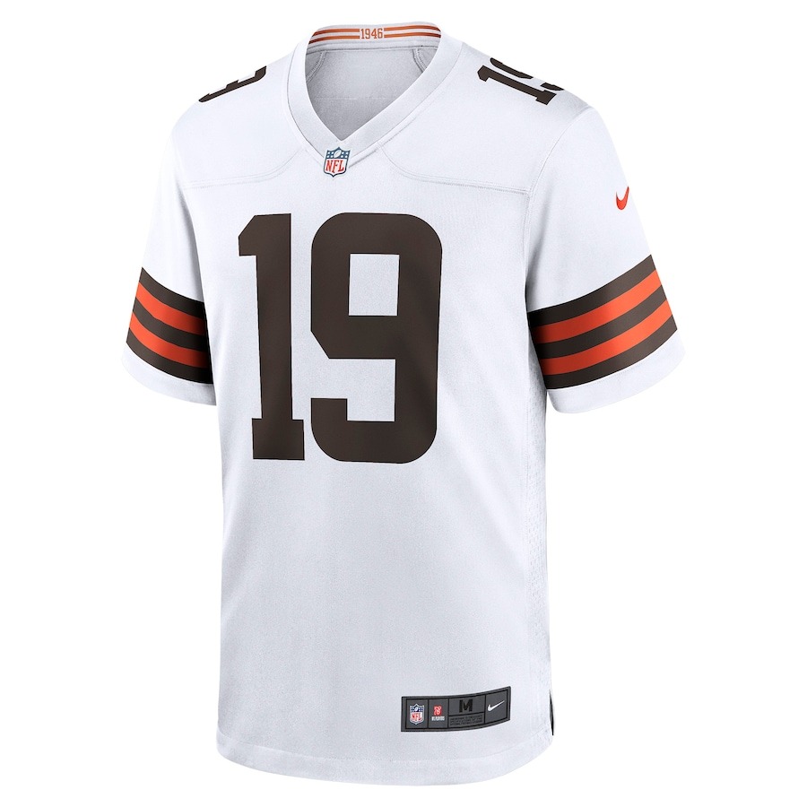 Men's Cleveland Browns Bernie Kosar Nike White Retired Player Game Jersey - ujerseystore