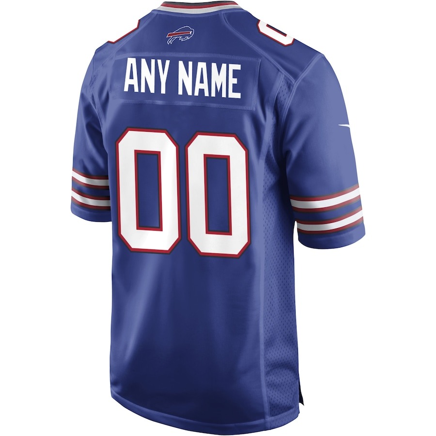 Men's Buffalo Bills Nike Royal Custom Game Jersey - ujerseystore