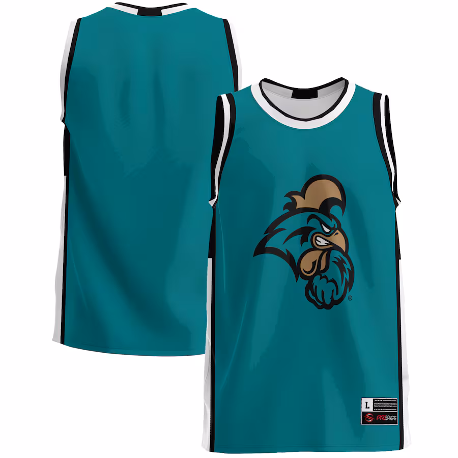 Men's GameDay Greats  Teal Coastal Carolina Chanticleers  Lightweight Basketball Jersey - ujerseystore