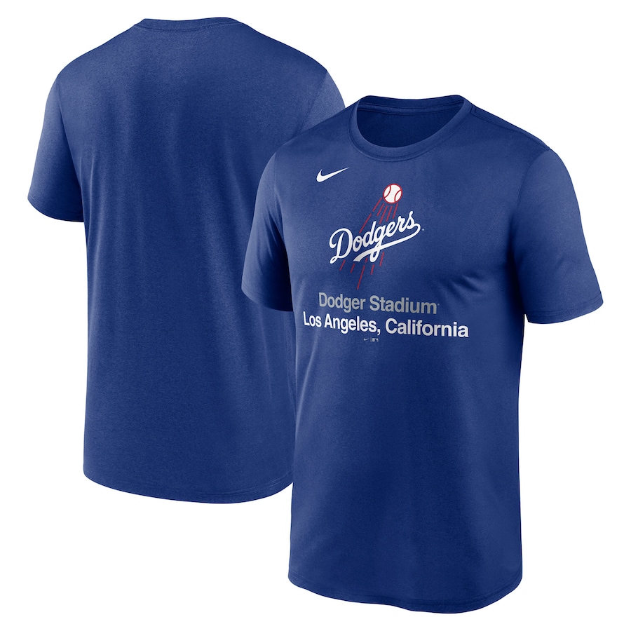 Men's Los Angeles Dodgers Nike Royal Stadium Legend Performance T-Shirt - ujerseystore