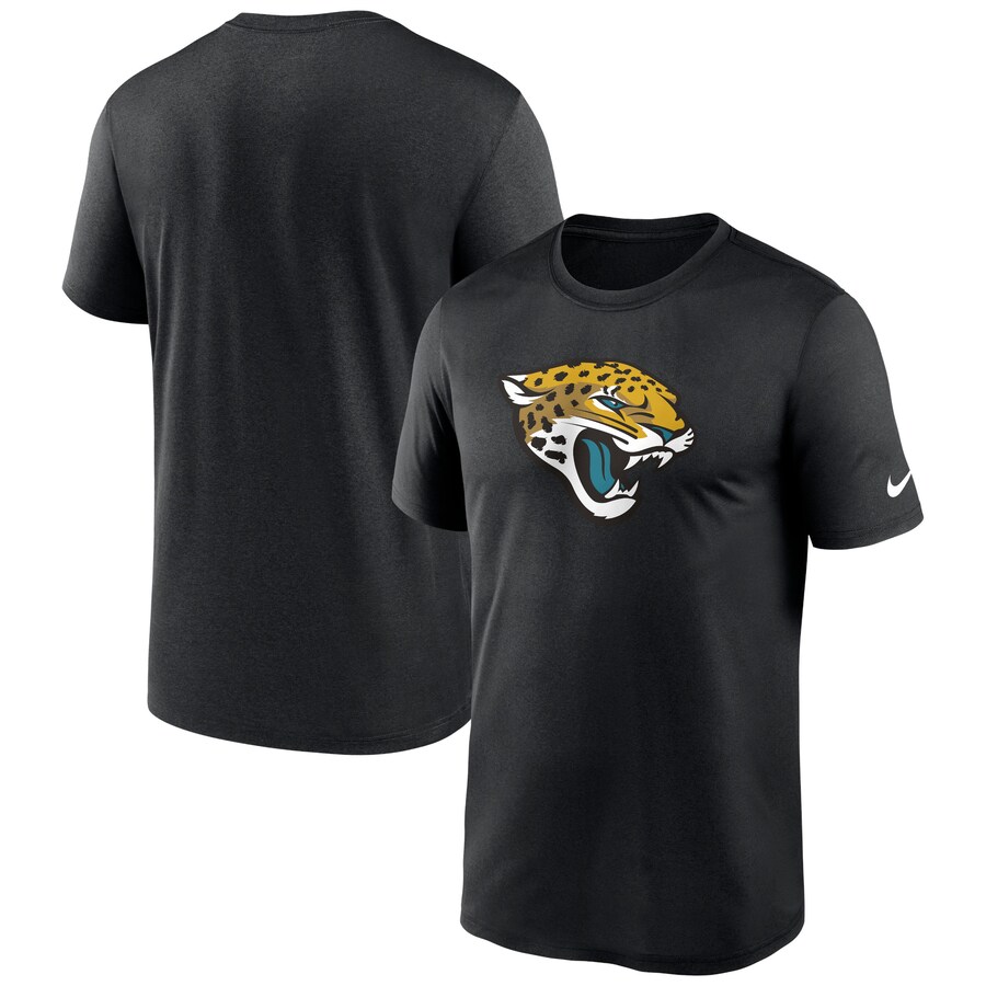 Men's Jacksonville Jaguars Nike Black Legend Logo Performance T-Shirt - ujerseystore