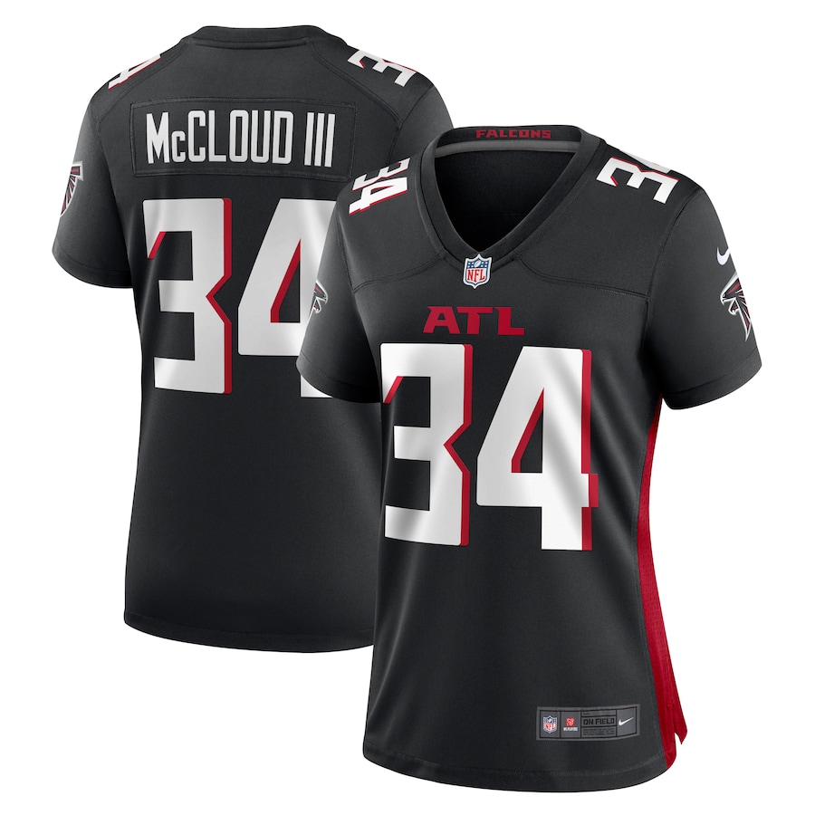 Women's Atlanta Falcons Ray-Ray McCloud III Nike Black Game Jersey - ujerseystore