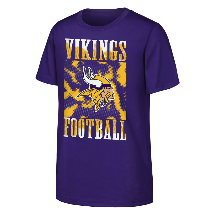 Youth Minnesota Vikings  Purple Garage Hero T-Shirt - ujerseystore