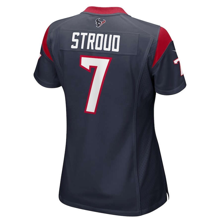 Women's Houston Texans C.J. Stroud Nike Navy Player Jersey - ujerseystore