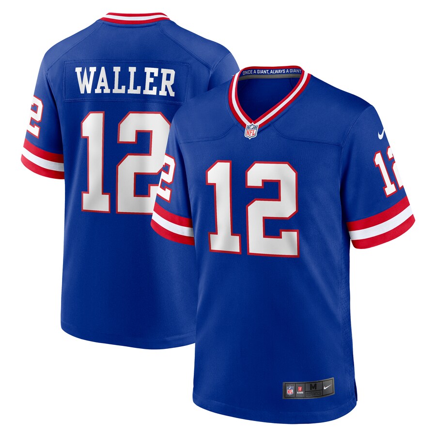 Men's New York Giants Darren Waller Nike Royal Alternate Game Jersey - ujerseystore
