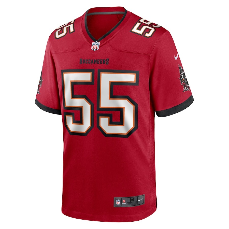 Men's Tampa Bay Buccaneers Derrick Brooks Nike Red Retired Player Game Jersey - ujerseystore