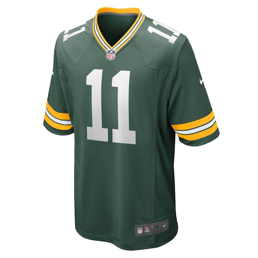 Men's Green Bay Packers Jayden Reed Nike  Green  Game Jersey - ujerseystore