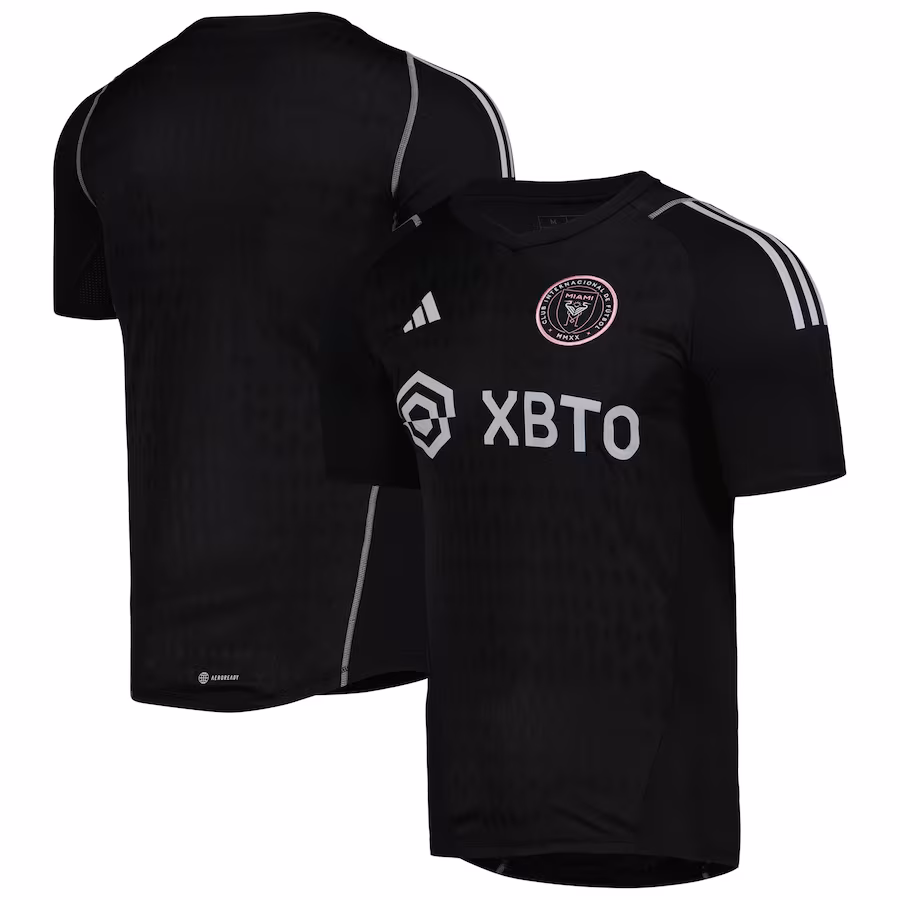 Men's Inter Miami CF adidas Black 2023 Replica Goalkeeper Jersey - ujerseystore