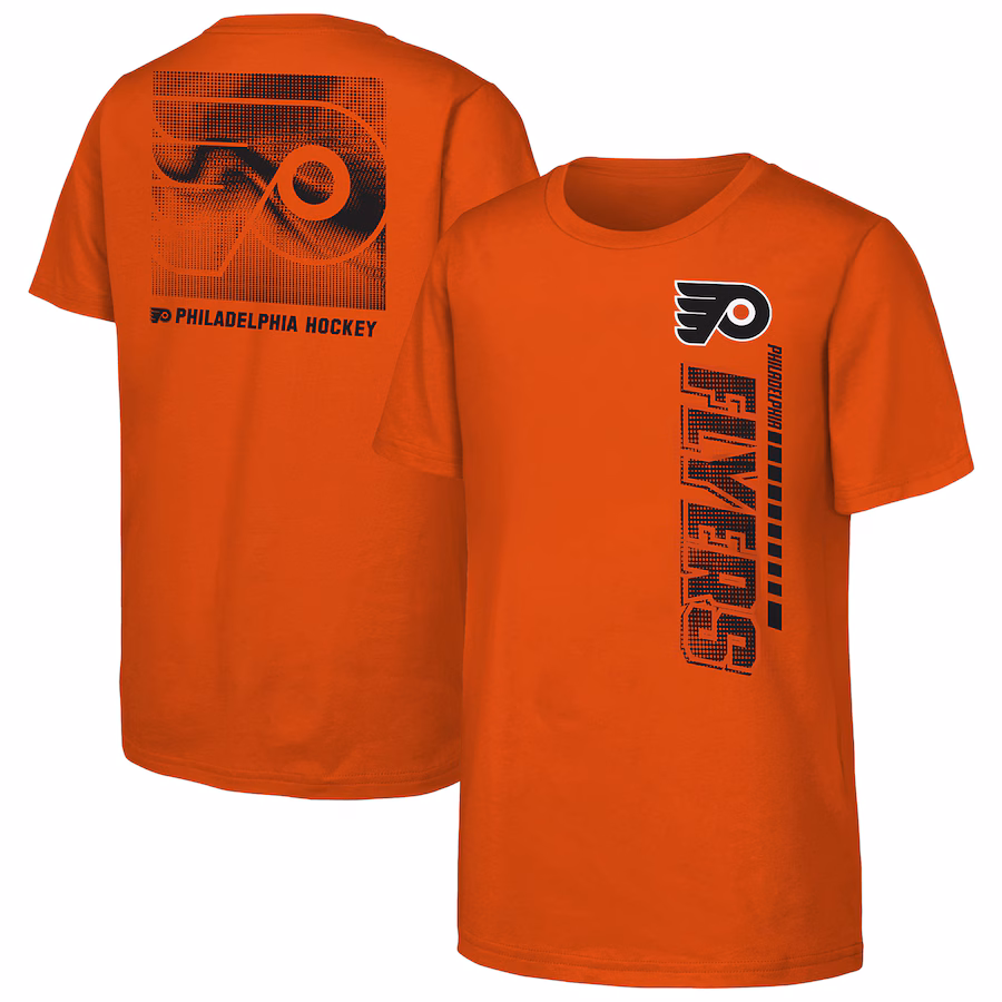 Youth Philadelphia Flyers Orange Atmosphere T-Shirt - ujerseystore