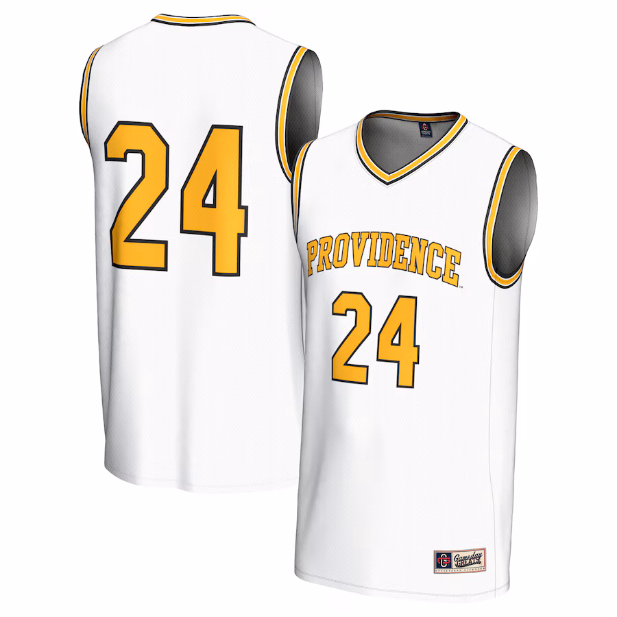 Youth GameDay Greats #24 White Providence Friars Lightweight Basketball Jersey - ujerseystore