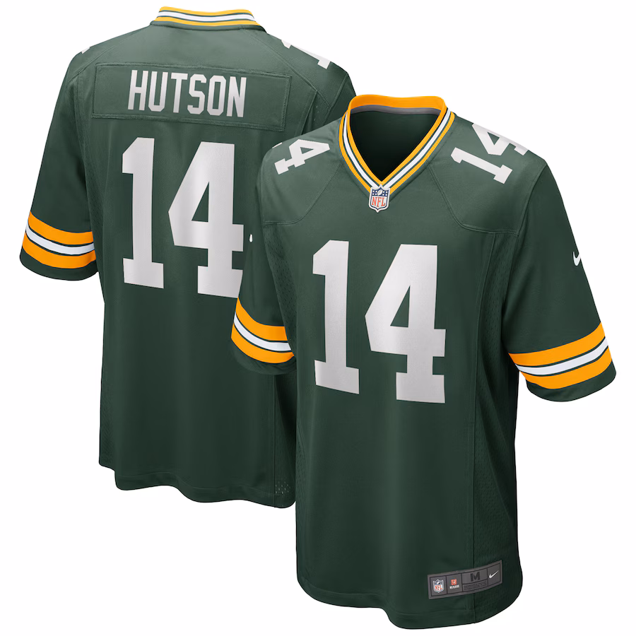 Men's Green Bay Packers Don Hutson Nike Green Game Retired Player Jersey - ujerseystore