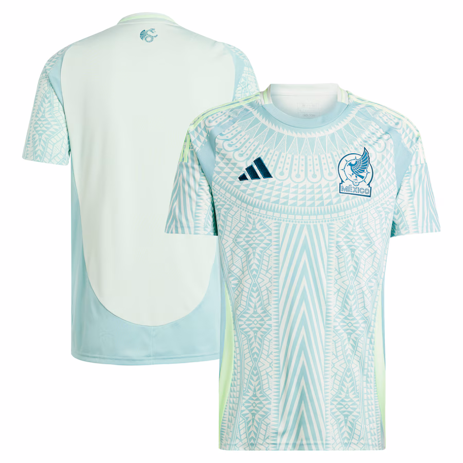 Men's Mexico National Team  adidas Green 2024 Away Replica Jersey - ujerseystore