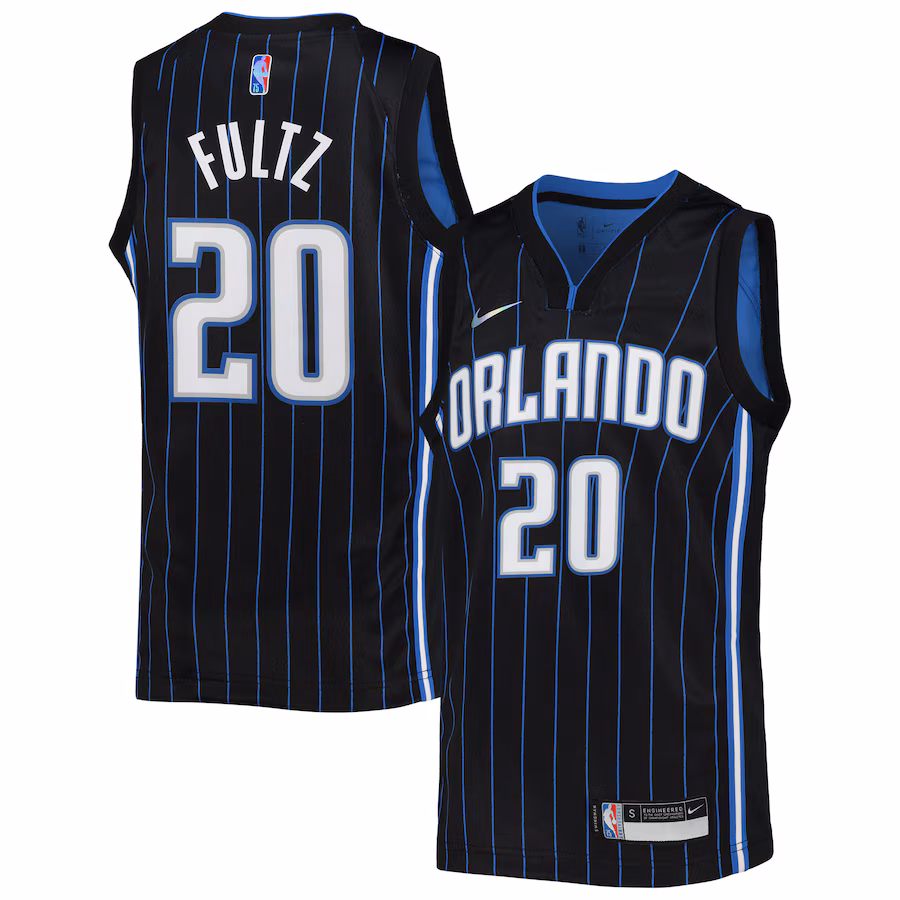 Youth Orlando Magic Markelle Fultz Nike Black 2021/22 Diamond Swingman Jersey - Icon Edition - ujerseystore