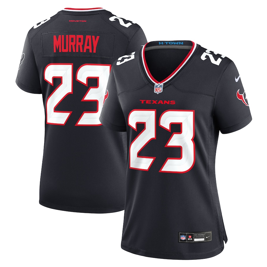 Women's Houston Texans Eric Murray Nike Navy Team Game Jersey - ujerseystore