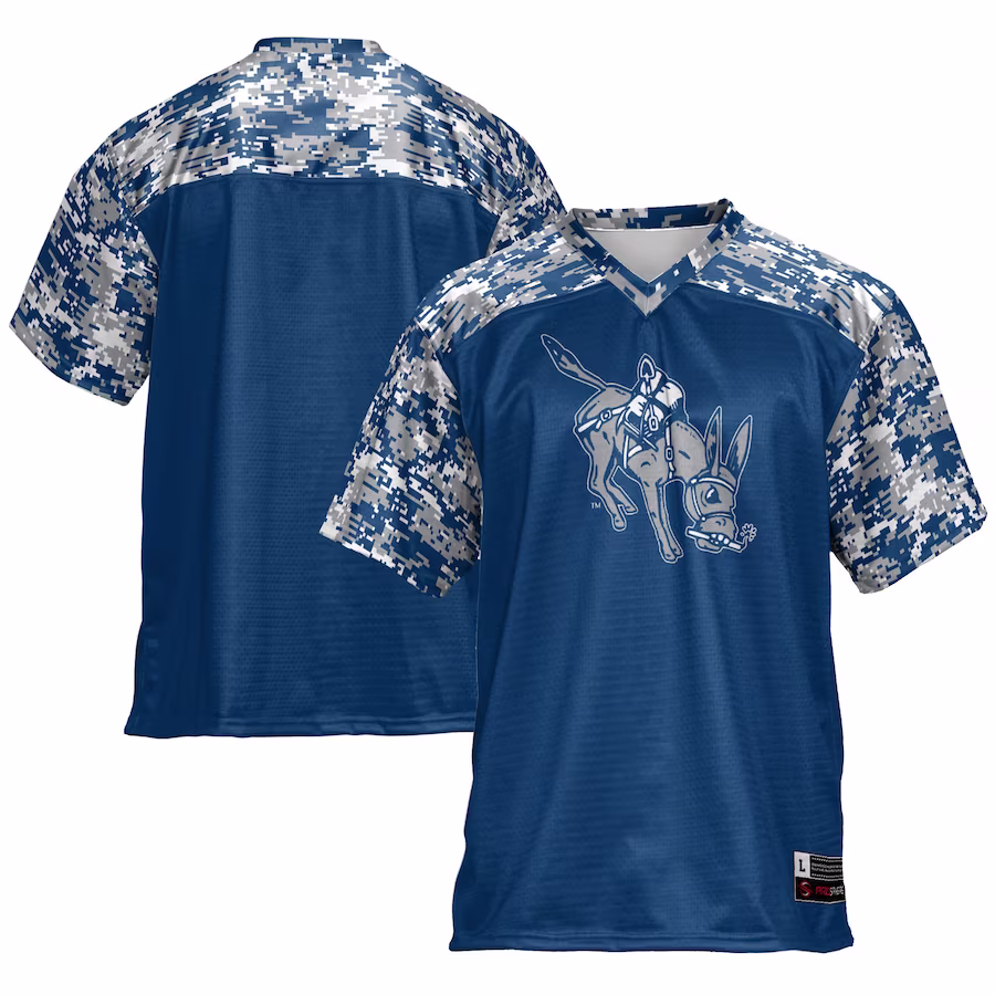 Colorado School of Mines Orediggers GameDay Greats Football Jersey - Blue - ujerseystore