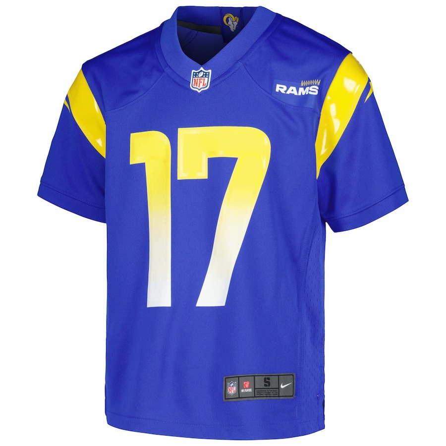 Youth Los Angeles Rams Puka Nacua Nike Royal Game Jersey - ujerseystore