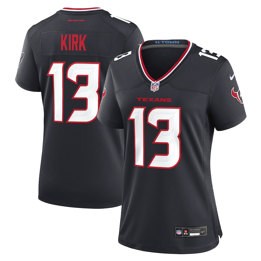 Women's Houston Texans Christian Kirk Nike Navy Team Game Jersey - ujerseystore