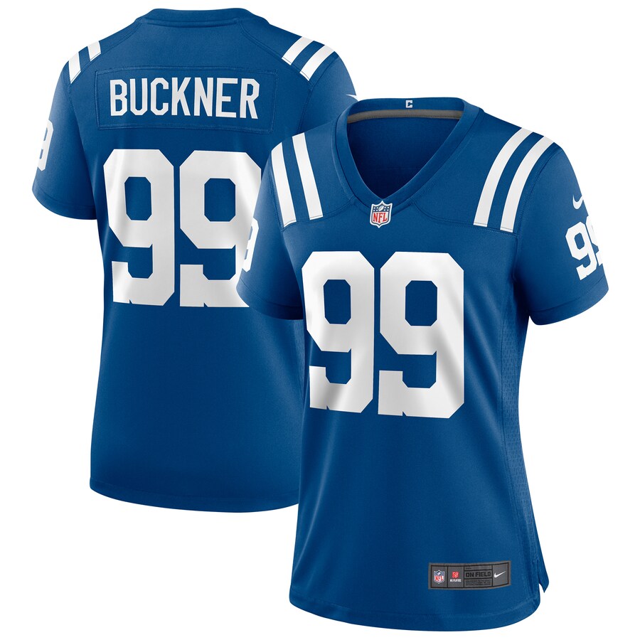 Women's Indianapolis Colts DeForest Buckner Nike Royal Game Player Jersey - ujerseystore
