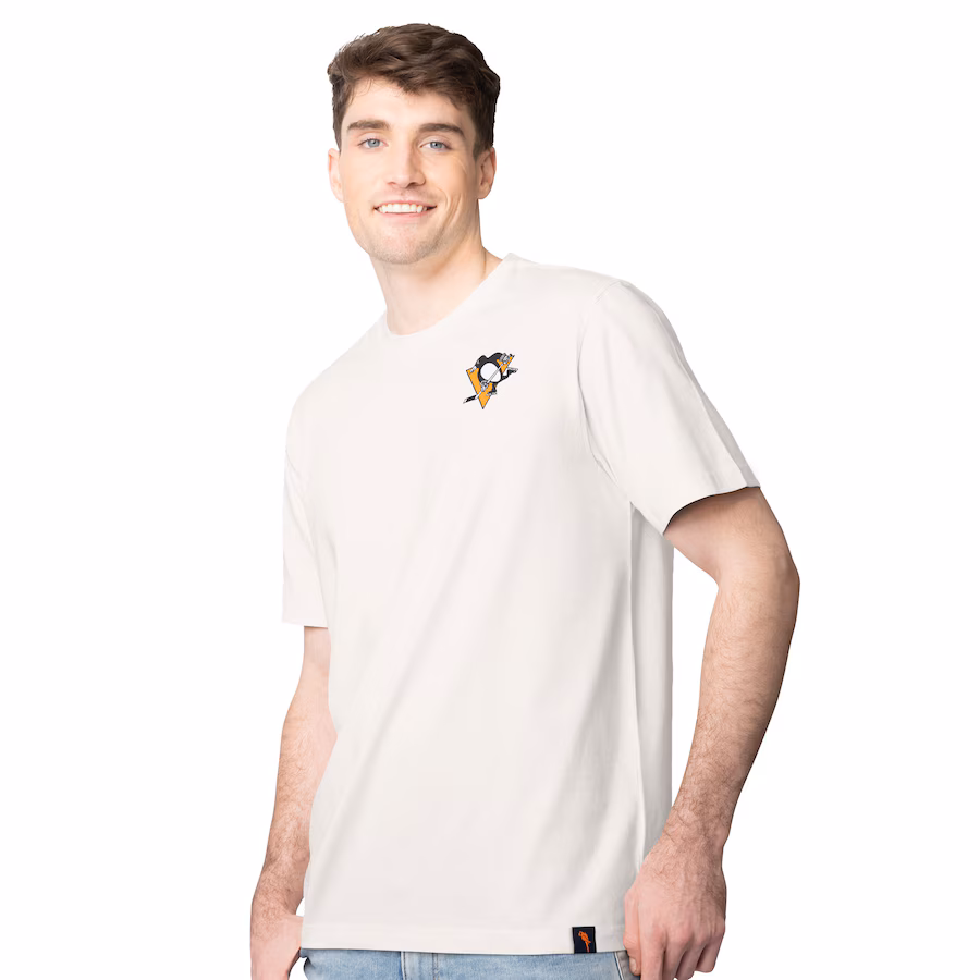 Men's Pittsburgh Penguins Margaritaville Cream Time Flies T-Shirt - ujerseystore