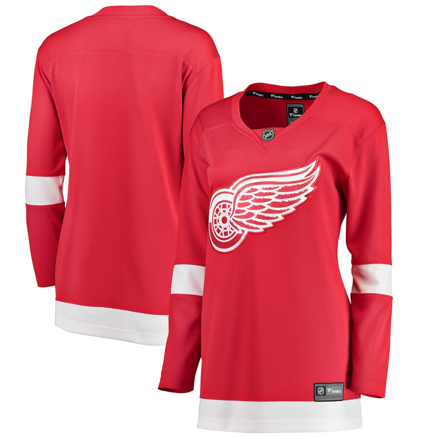 Women's Detroit Red Wings Fanatics Branded Red Breakaway Home Jersey - ujerseystore