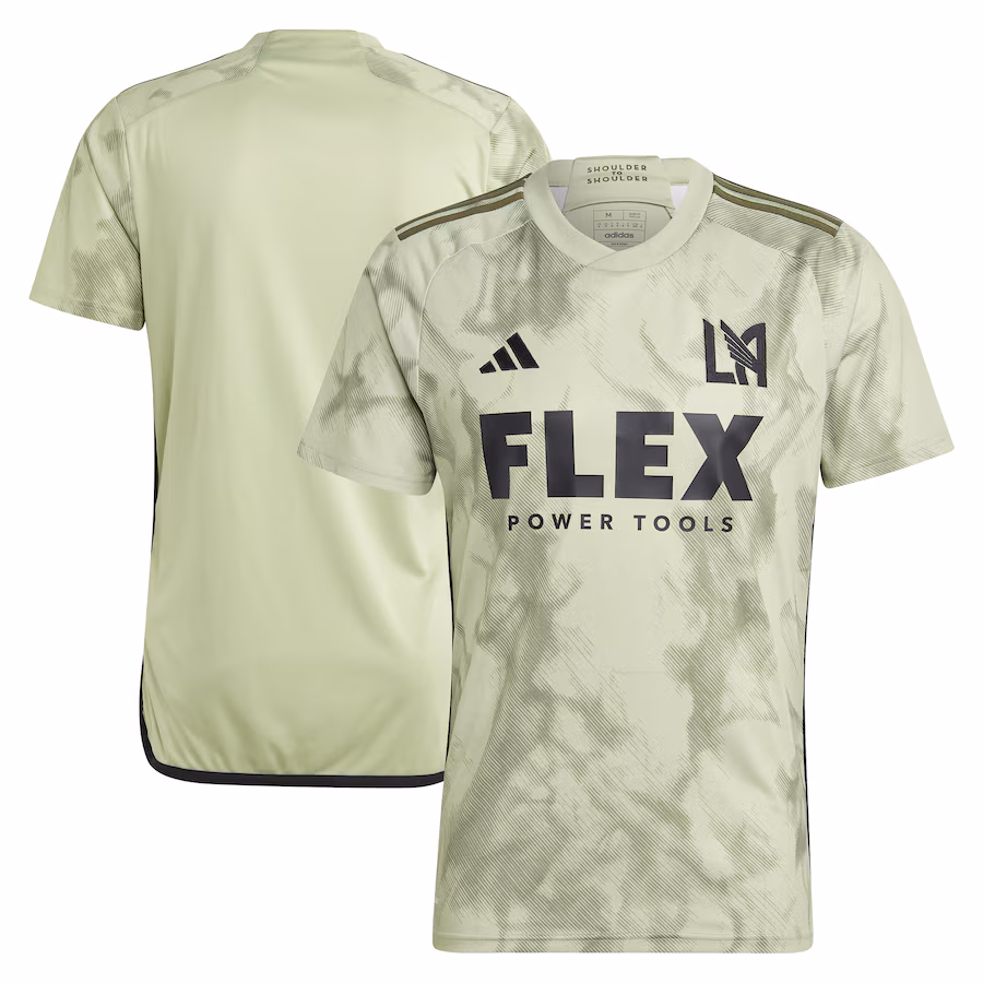 Men's LAFC adidas Green 2023 Smokescreen Replica Jersey - ujerseystore