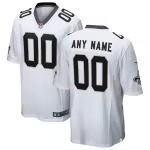 Men's New Orleans Saints Nike White 2018 Custom Game Jersey - ujerseystore