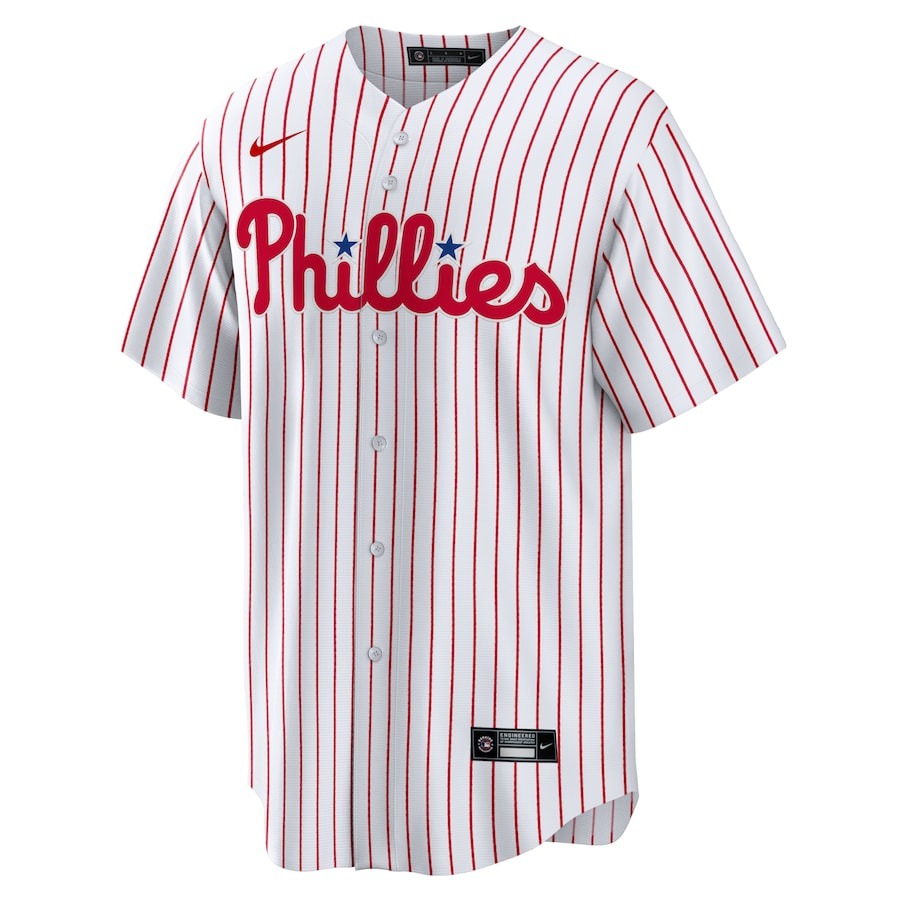 Men's Philadelphia Phillies Bryce Harper Nike White Home Replica Player Name Jersey - ujerseystore