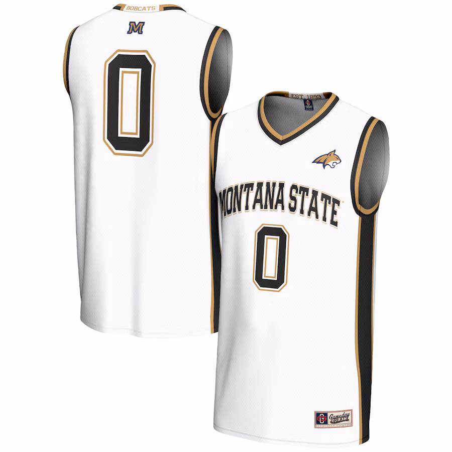 Unisex GameDay Greats #0 White Montana State Bobcats Lightweight Basketball Jersey - ujerseystore