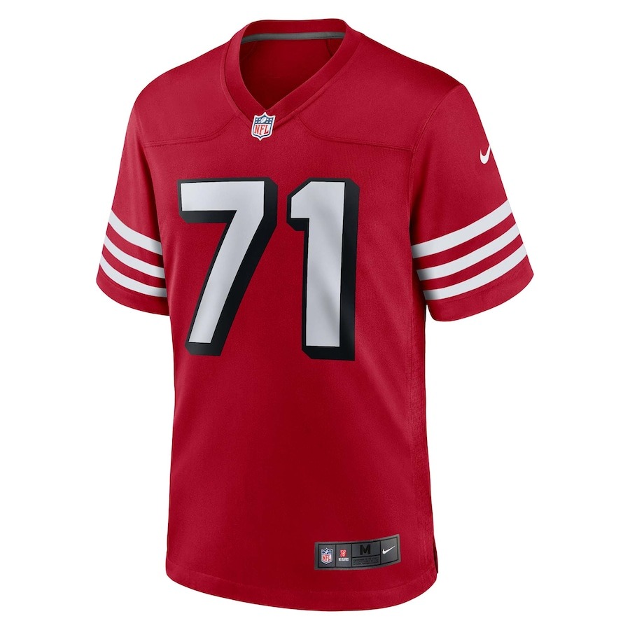 Men's San Francisco 49ers Trent Williams Nike Scarlet Alternate Game Jersey - ujerseystore