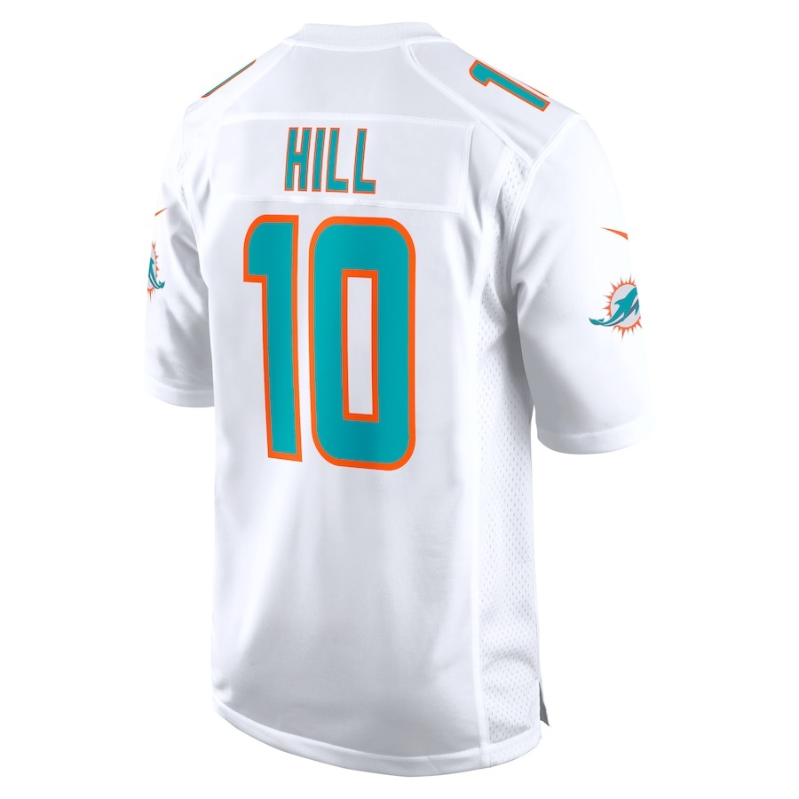 Men's Miami Dolphins Tyreek Hill Nike White Game Jersey - ujerseystore