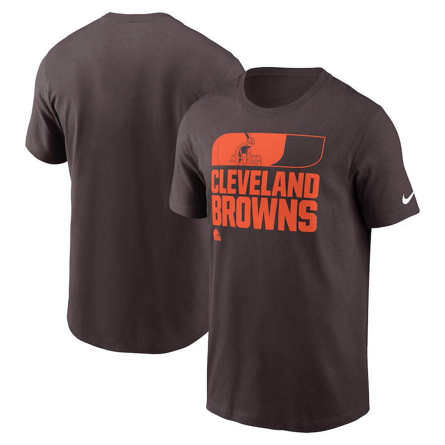 Men's Cleveland Browns Nike Brown Air Essential T-Shirt - ujerseystore