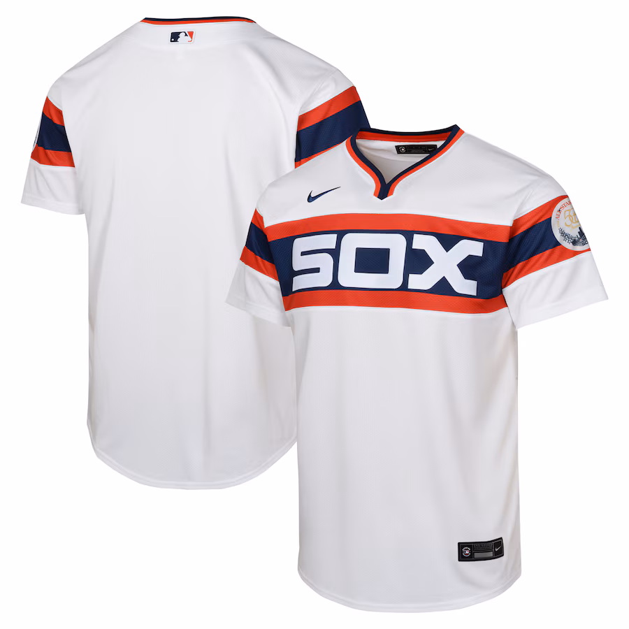 Youth Chicago White Sox Nike White Alternate Limited Jersey - ujerseystore